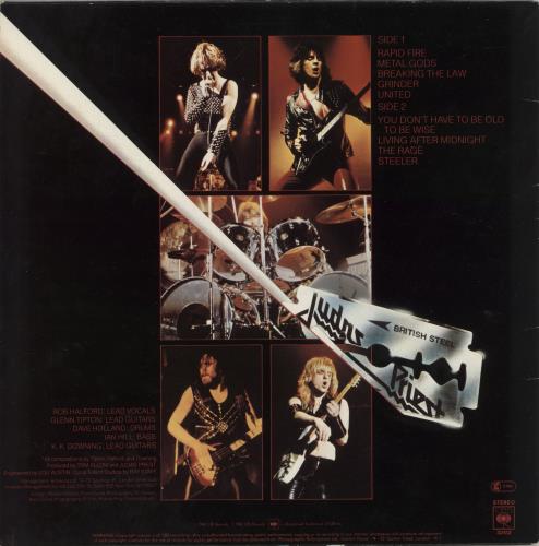 Judas Priest British Steel - Nice Price vinyl LP album (LP record) UK JUDLPBR676025