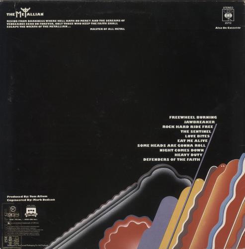 Judas Priest Defenders Of The Faith - Demo Stamped vinyl LP album (LP record) UK JUDLPDE887810