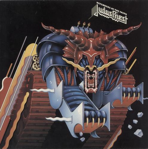 Judas Priest Defenders Of The Faith vinyl LP album (LP record) UK JUDLPDE316551