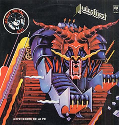 Judas Priest Defensores De La Fe vinyl LP album (LP record) Argentinean JUDLPDE241609