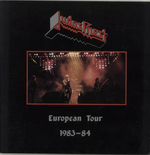 Judas Priest European Tour 1983-84 + Ticket Stubs tour programme UK JUDTREU687411