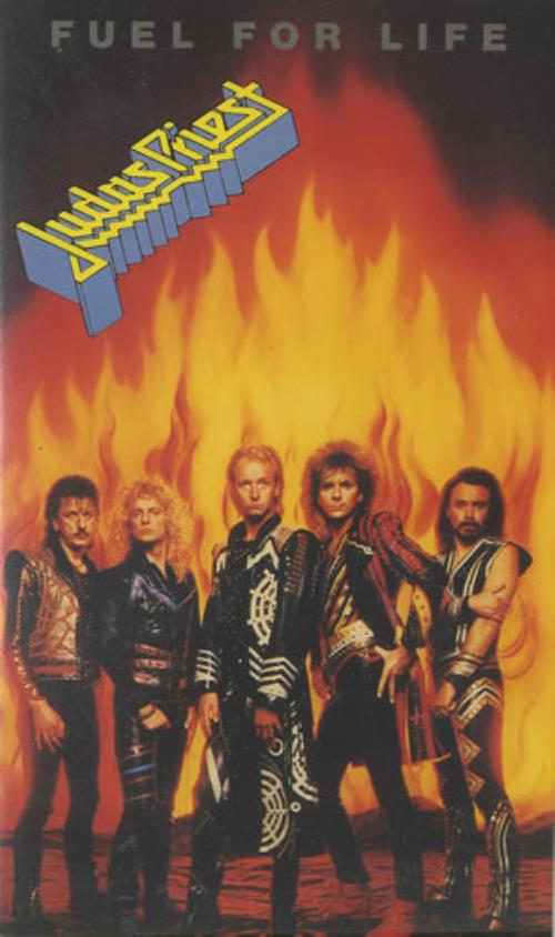 Judas Priest Fuel For Life video (VHS or PAL or NTSC) UK JUDVIFU464515
