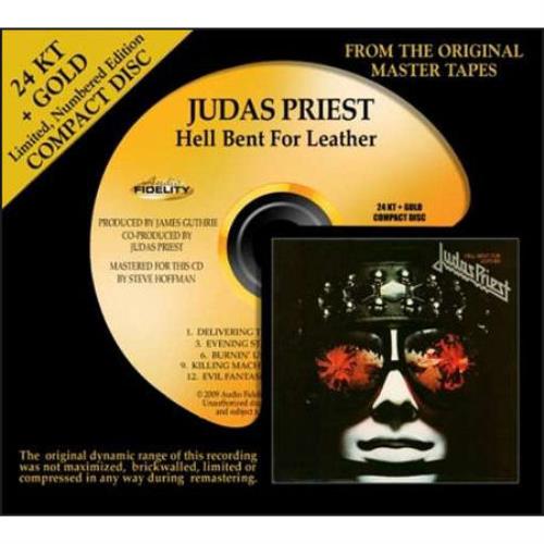 Judas Priest Hell Bent For Leather CD album (CDLP) US JUDCDHE500603