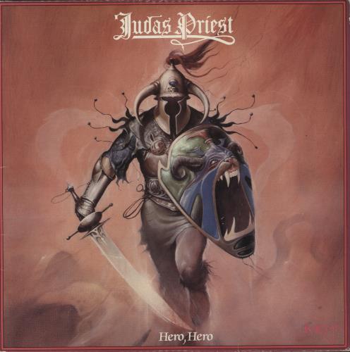 Judas Priest Hero, Hero - VG 2-LP vinyl record set (Double LP Album) UK JUD2LHE787335