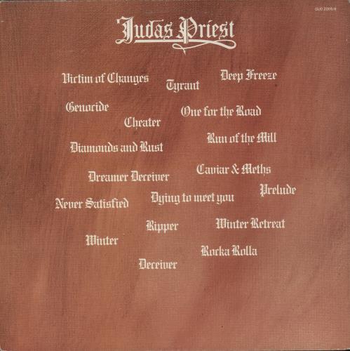 Judas Priest Hero, Hero - VG 2-LP vinyl record set (Double LP Album) UK JUD2LHE787335