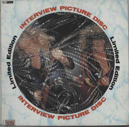 Judas Priest Interview Picture Disc picture disc LP (vinyl picture disc album) UK JUDPDIN41477