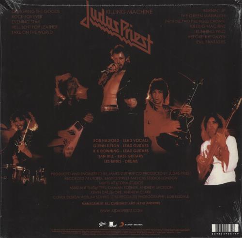 Judas Priest Killing Machine - 180gm - EX vinyl LP album (LP record) UK JUDLPKI801923