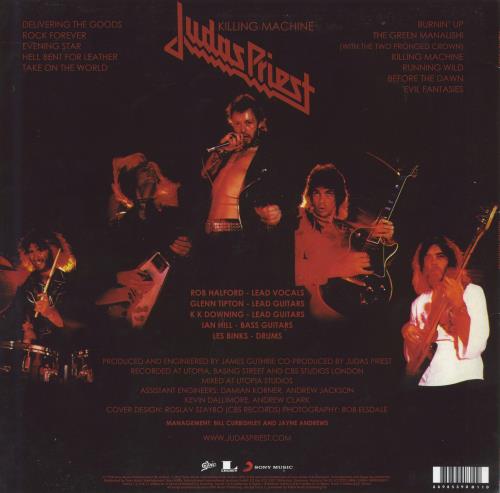 Judas Priest Killing Machine - 180gm vinyl LP album (LP record) UK JUDLPKI808561