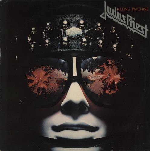 Judas Priest Killing Machine - Gold Promo Stamped Sleeve vinyl LP album (LP record) UK JUDLPKI757526