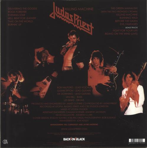 Judas Priest Killing Machine vinyl LP album (LP record) UK JUDLPKI695417