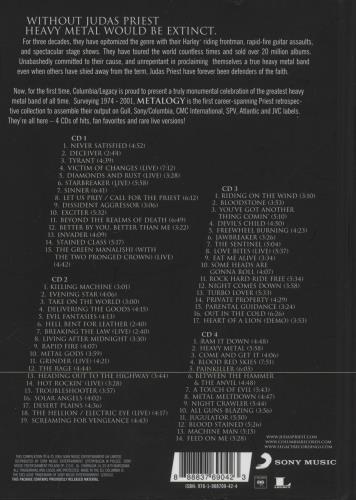 Judas Priest Metalogy CD Album Box Set UK JUDDXME884437