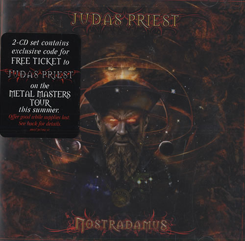 Judas Priest Nostradamus - Special Offer Edition 2 CD album set (Double CD) US JUD2CNO447853
