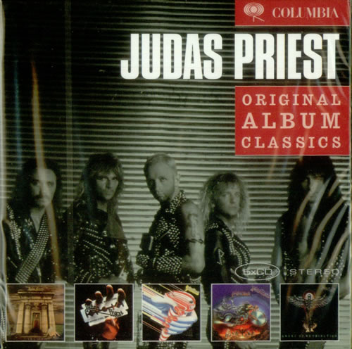 Judas Priest Original Album Classics 5-CD album set UK JUD5COR451445