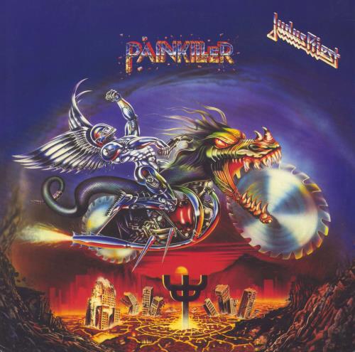 Judas Priest Painkiller 2-LP vinyl record set (Double LP Album) UK JUD2LPA803452