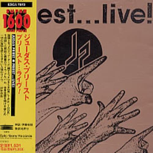 Judas Priest Priest Live! CD album (CDLP) Japanese JUDCDPR236866