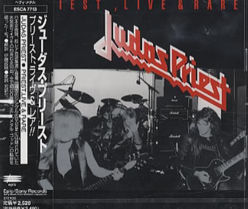 Judas Priest Priest Live & Rare CD album (CDLP) Japanese JUDCDPR108259