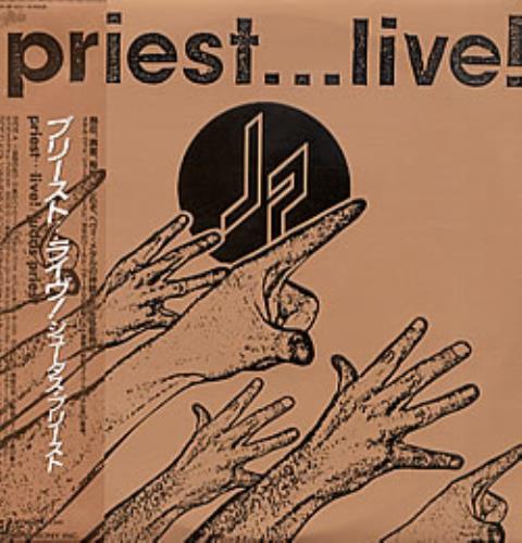 Judas Priest Priest...Live 2-LP vinyl record set (Double LP Album) Japanese JUD2LPR185200