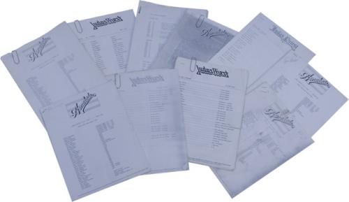 Judas Priest Quantity Of Vintage Tour Itineraries Itinerary UK JUDITQU533164