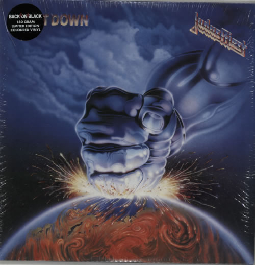 Judas Priest Ram It Down - Grey Vinyl 2-LP vinyl record set (Double LP Album) UK JUD2LRA598001
