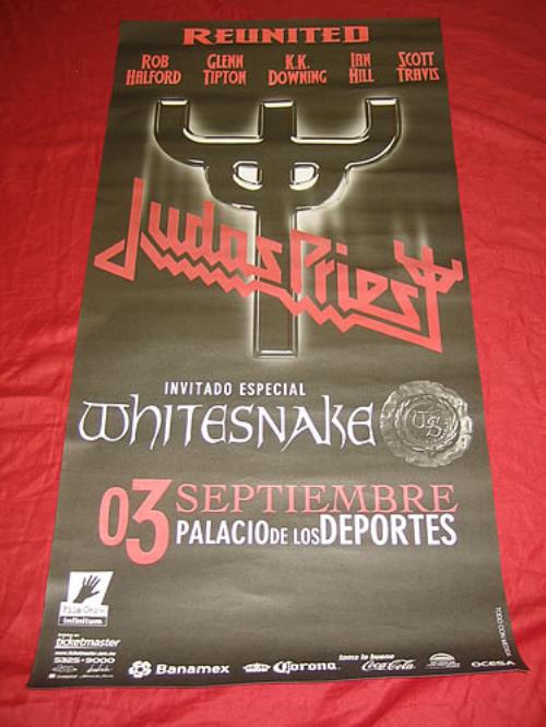 Judas Priest Reunited poster Mexican JUDPORE336551