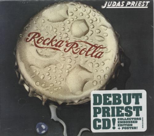 Judas Priest Rocka Rolla + Poster - Sealed CD album (CDLP) US JUDCDRO812896