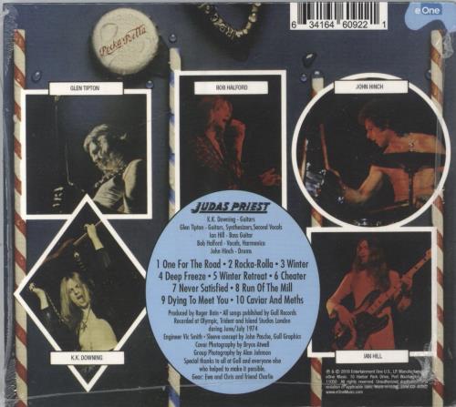 Judas Priest Rocka Rolla + Poster - Sealed CD album (CDLP) US JUDCDRO812896
