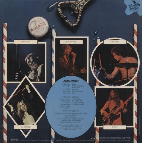 Judas Priest Rocka Rolla - 1st vinyl LP album (LP record) UK JUDLPRO609851