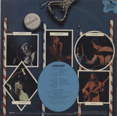 Judas Priest Rocka Rolla - 2nd - VG vinyl LP album (LP record) UK JUDLPRO761999