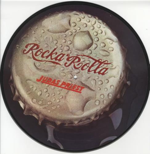 Judas Priest Rocka Rolla picture disc LP (vinyl picture disc album) French JUDPDRO339425