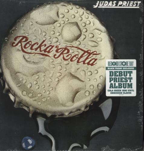 Judas Priest Rocka Rolla vinyl LP album (LP record) US JUDLPRO780573