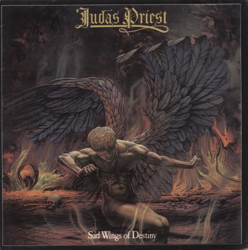 Judas Priest Sad Wings Of Destiny - VG vinyl LP album (LP record) UK JUDLPSA869763