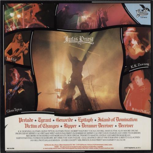 Judas Priest Sad Wings Of Destiny vinyl LP album (LP record) Japanese JUDLPSA765594