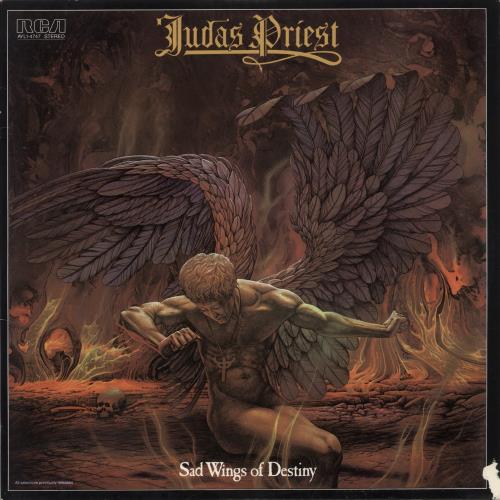 Judas Priest Sad Wings Of Destiny vinyl LP album (LP record) US JUDLPSA872257