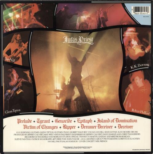 Judas Priest Sad Wings Of Destiny vinyl LP album (LP record) US JUDLPSA872257