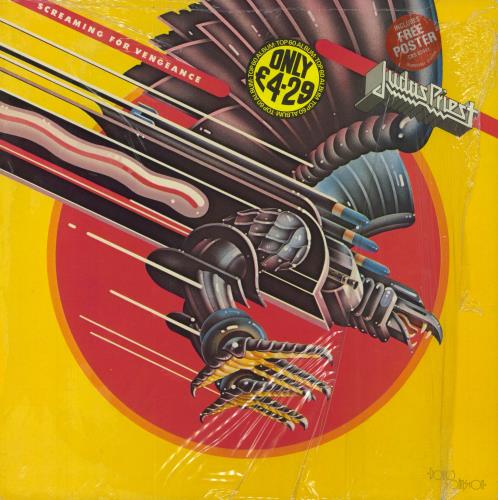 Judas Priest Screaming For Vengeance vinyl LP album (LP record) UK JUDLPSC830023