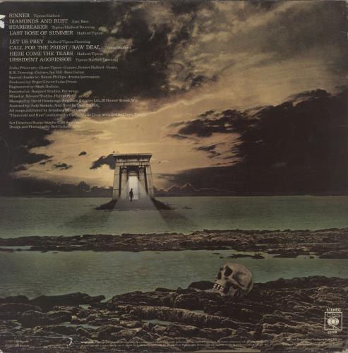 Judas Priest Sin After Sin - EX vinyl LP album (LP record) UK JUDLPSI887628