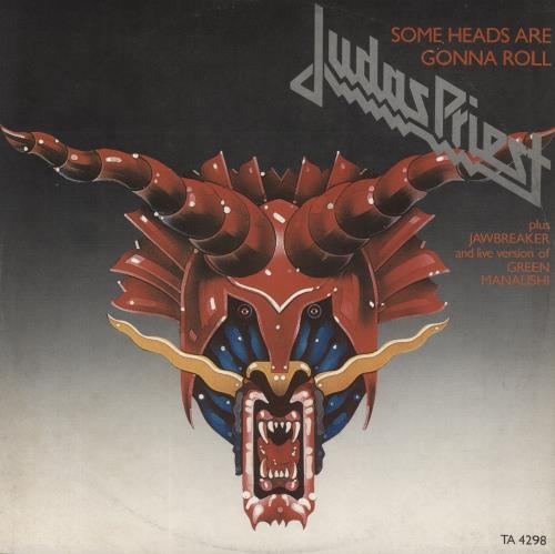 Judas Priest Some Heads Are Gonna Roll 12" vinyl single (12 inch record / Maxi-single) UK JUD12SO609865