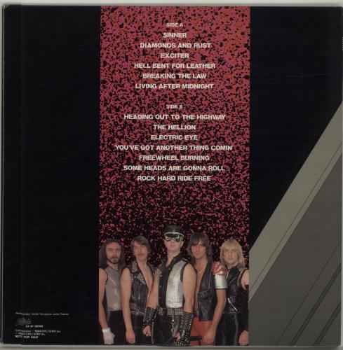 Judas Priest Special DJ Copy vinyl LP album (LP record) Japanese JUDLPSP110347