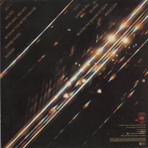 Judas Priest Stained Class vinyl LP album (LP record) UK JUDLPST887808