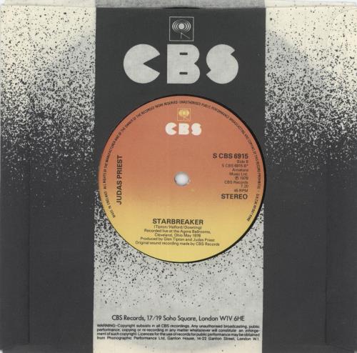 Judas Priest Take On The World 7" vinyl single (7 inch record / 45) UK JUD07TA458897