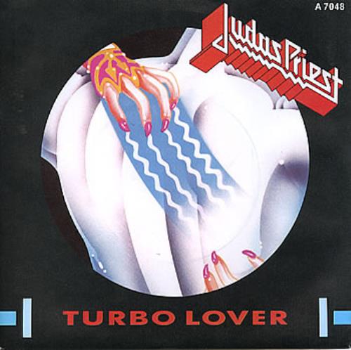 Judas Priest Turbo Lover 7" vinyl single (7 inch record / 45) UK JUD07TU294886