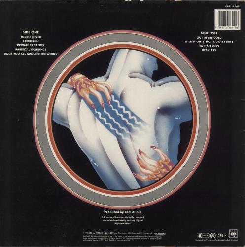 Judas Priest Turbo vinyl LP album (LP record) UK JUDLPTU296661