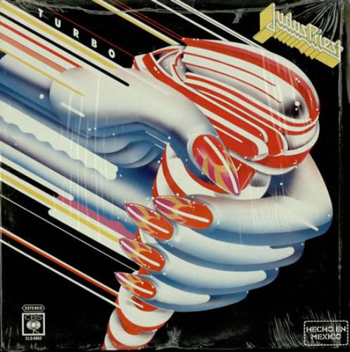 Judas Priest Turbo vinyl LP album (LP record) Mexican JUDLPTU387017