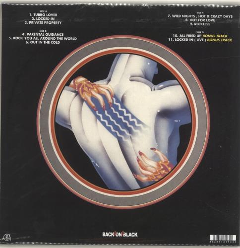 Judas Priest Turbo 2-LP vinyl record set (Double LP Album) UK JUD2LTU695409