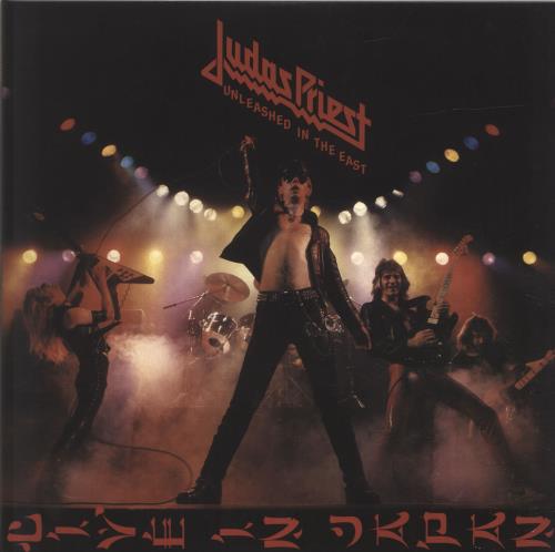 Judas Priest Unleashed In The East - Clear 2-LP vinyl record set (Double LP Album) UK JUD2LUN695419