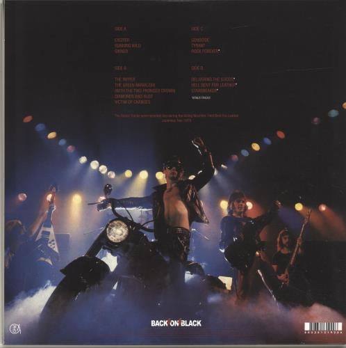 Judas Priest Unleashed In The East - Clear 2-LP vinyl record set (Double LP Album) UK JUD2LUN695419