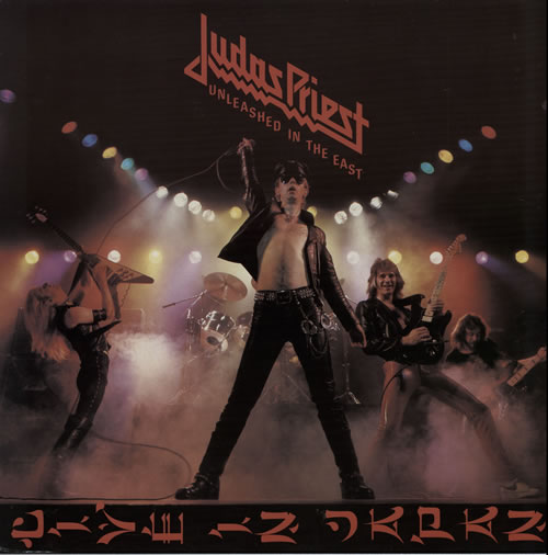 Judas Priest Unleashed In The East vinyl LP album (LP record) Dutch JUDLPUN573044