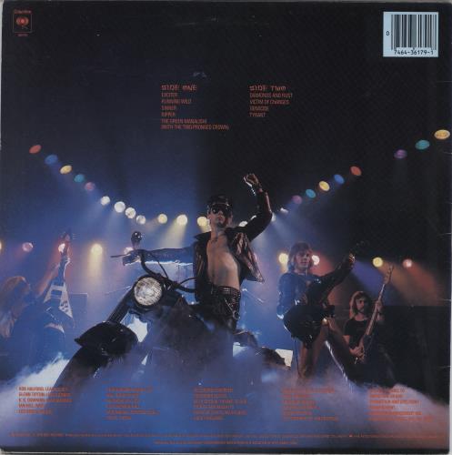 Judas Priest Unleashed In The East vinyl LP album (LP record) US JUDLPUN776715