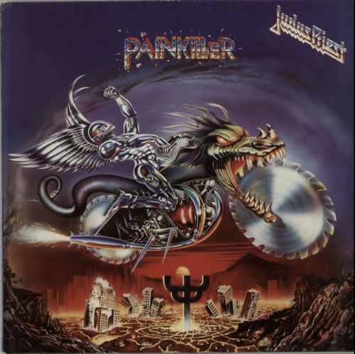 Judas Priest Painkiller - EX vinyl LP album (LP record) UK JUDLPPA606776