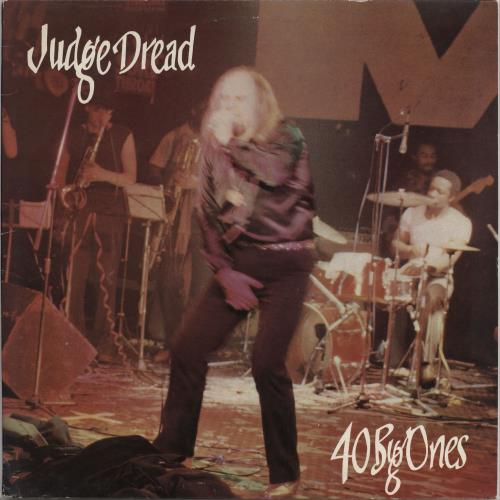 Judge Dread 40 Big Ones 2-LP vinyl record set (Double LP Album) UK JUG2LBI766589